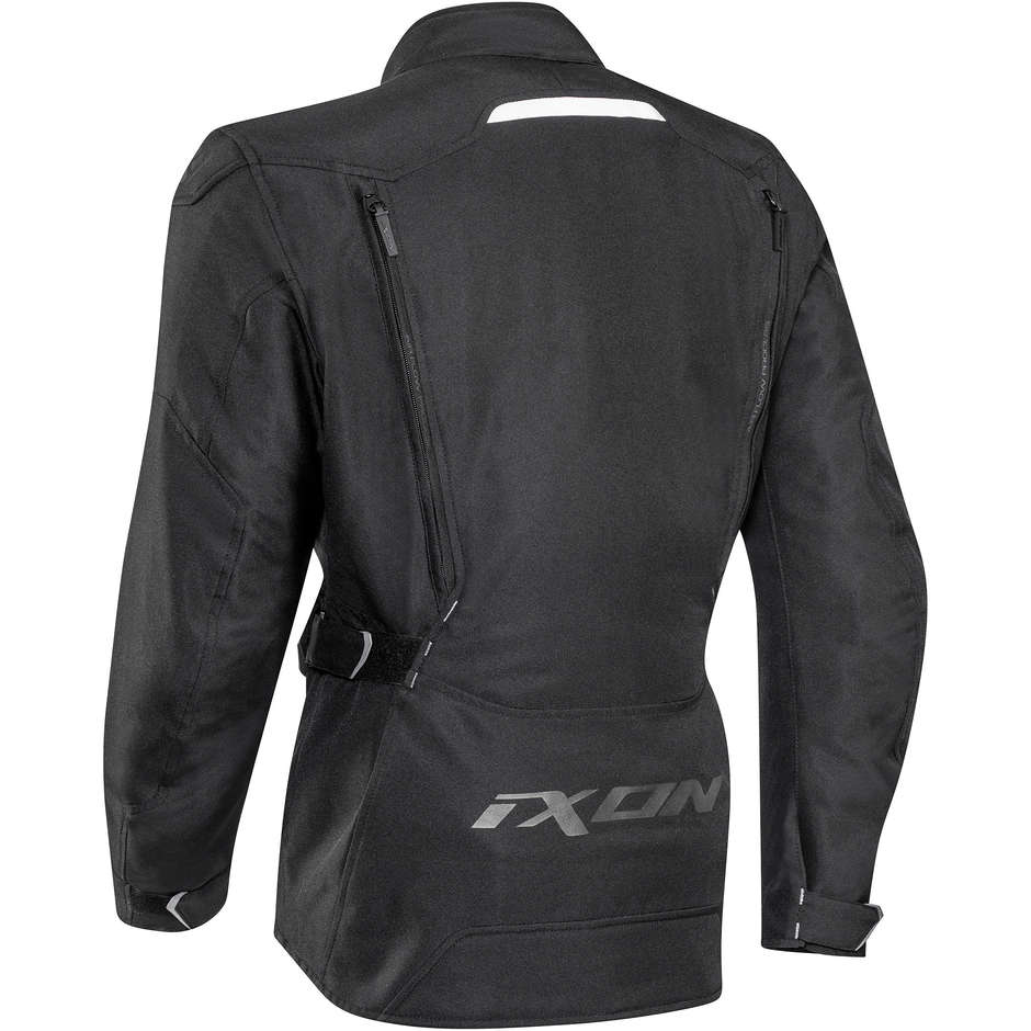 Motorcycle Jacket Fabric Ixon 2 in 1 Model Sicily Black