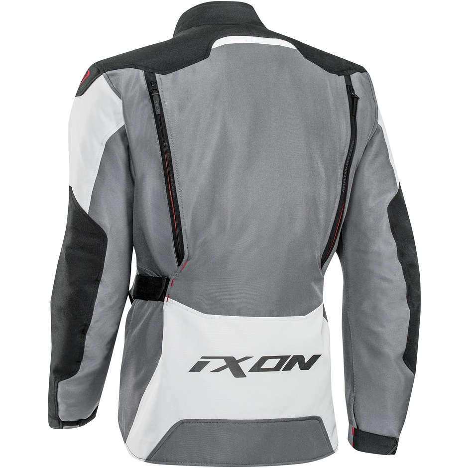 Motorcycle Jacket Fabric Ixon 2 in 1 Model Sicily Black