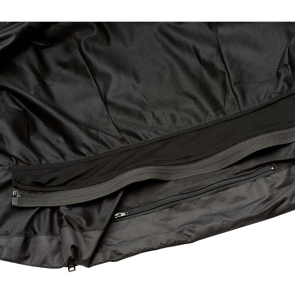 Motorcycle Jacket Fabric T-ur TRANSFER Black Sand