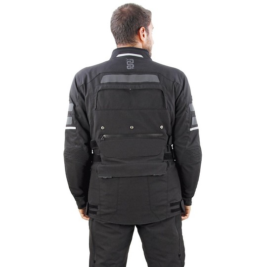 Motorcycle Jacket Fabric Waterproof OJ Revolution Black