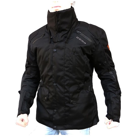 Motorcycle Jacket Hero Fabric Technician HR 897 4 Seasons 4 Seasons Waterproof