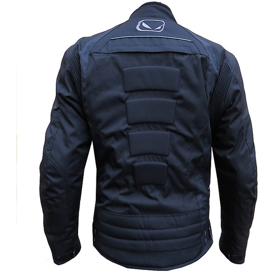 Motorcycle Jacket HR-3435 Waterproof Black Black Jacket