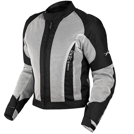 Motorcycle Jacket In A-Pro Summer Perforated OZONE Black Gray