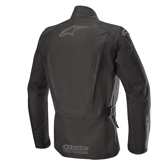 Motorcycle jacket in Alpinestars MIRAGE Drystar fabric Black Black