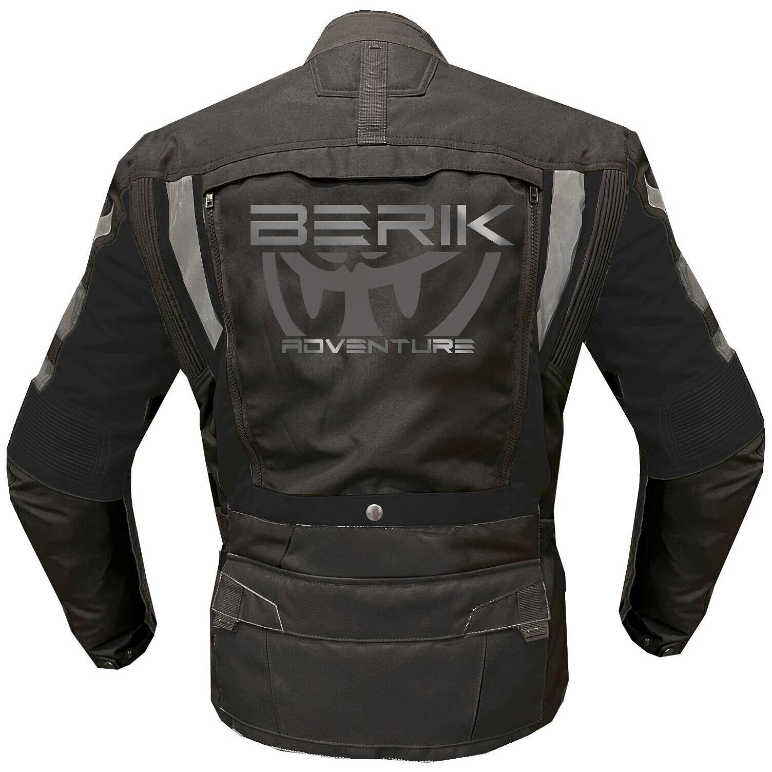 Motorcycle Jacket in Berik 2.0 Technical Fabric NJ-203328