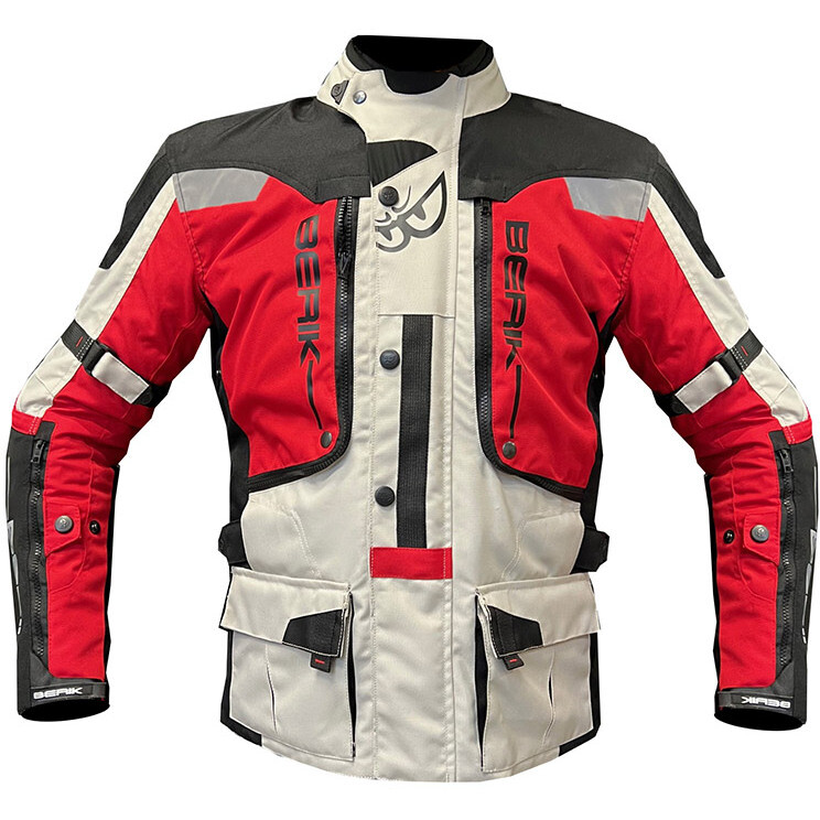 Winter men's touring motorcycle jacket Clover Laminator-2 WP 1710-N/G