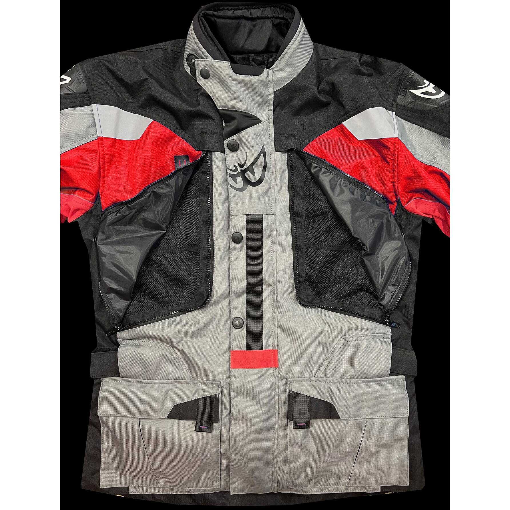 Motorcycle Jacket Technical Fabric Berik 2.0 NJ-173302 Gradient