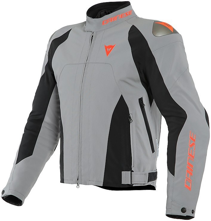 Motorcycle Jacket in Dainese D-DRY Fabric INDOMITA D-DRY XR Gray