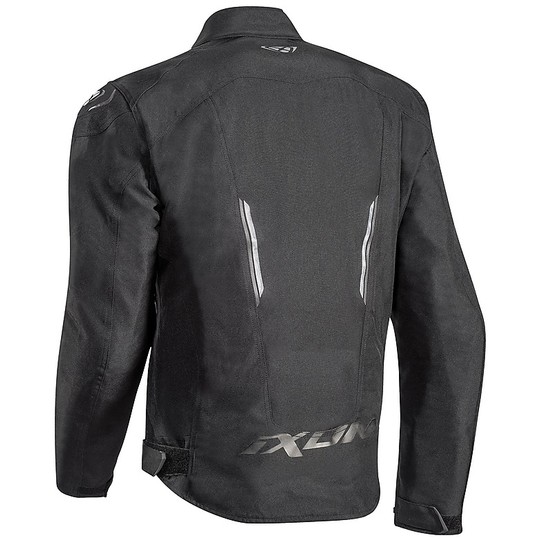 Motorcycle Jacket In Fabric Ixon Model Mistral Black