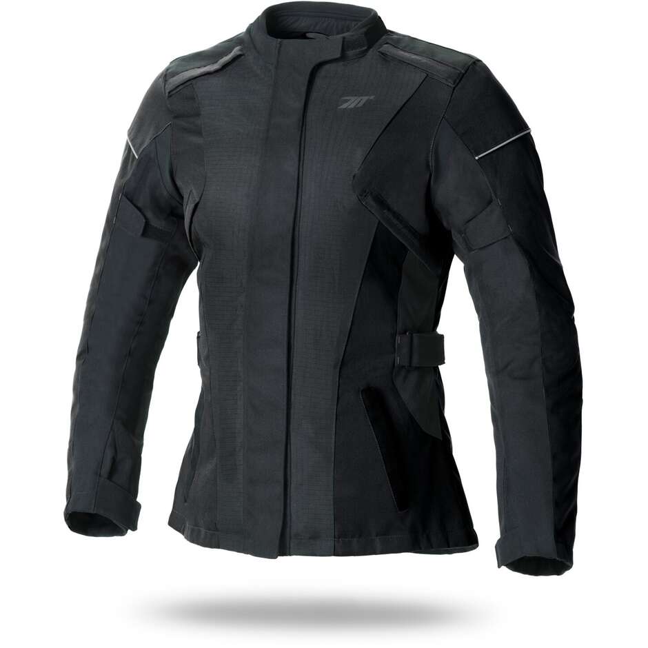 Motorcycle Jacket in Fabric JT79 CE Woman Touring Black