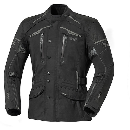Motorcycle Jacket In Gore-Tex 4 Seasons IXS Montgomery Black