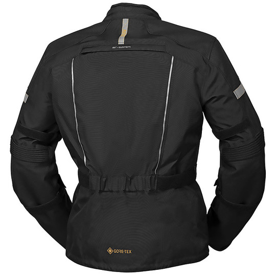 Motorcycle Jacket in Gore-Tex Fabric Moto Touring Ixs Tour CLASSIC GTX Black Gray