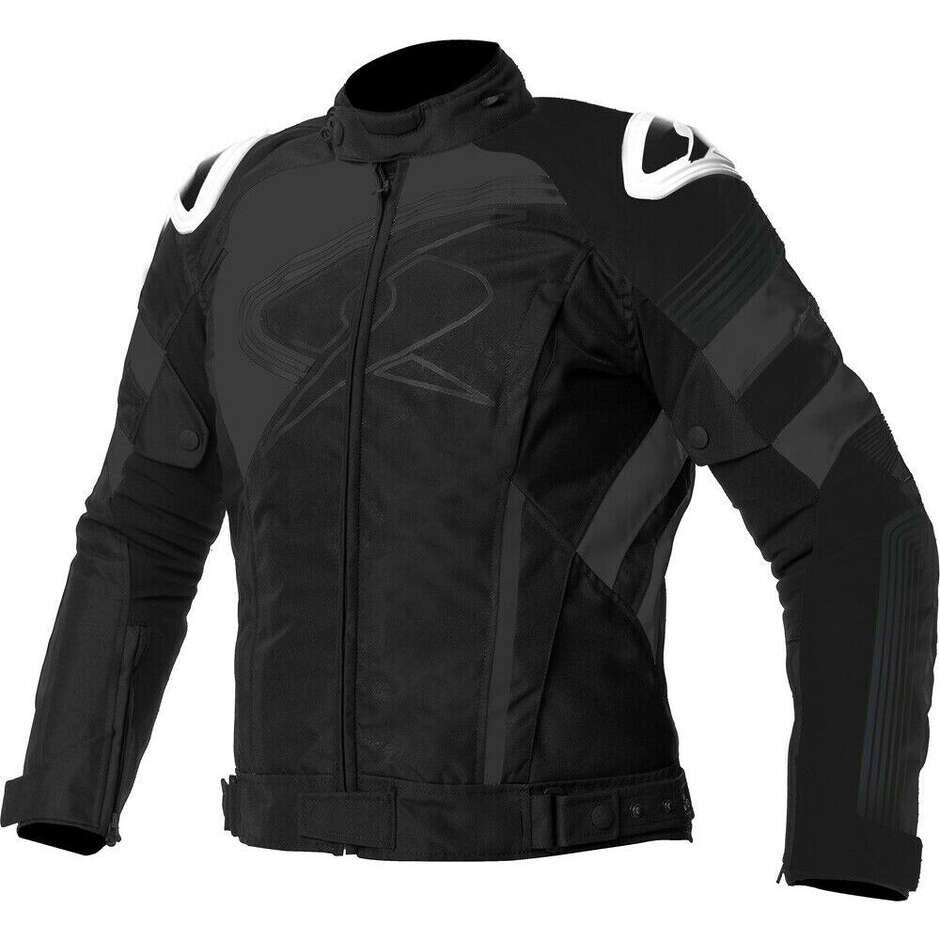 Motorcycle Jacket in Spyke ESTORIL GT Dry Tecno Black White