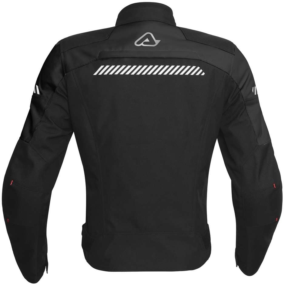 Motorcycle Jacket in Touring Fabric Acerbis Discovery Ghibly Lady CE Black