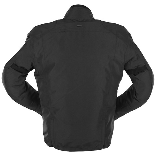 Motorcycle Jacket in Vquattro Certified Fabric LORIS Black