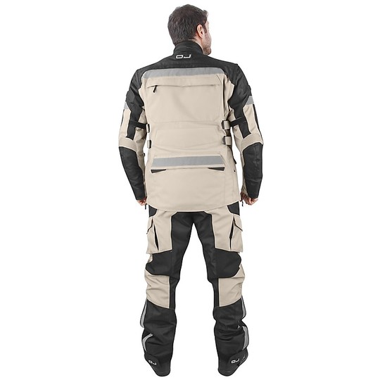 Motorcycle Jacket in waterproof fabric OJ Desert Ages J Mud