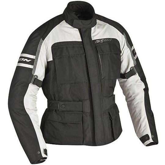 Motorcycle Jacket Ixon 4 Seasons Colorado Technical HP Black Grey