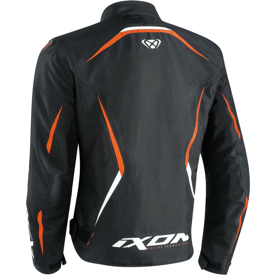 Motorcycle Jacket Ixon Sprinter Black Orange
