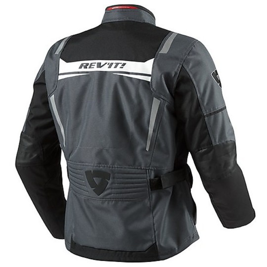 Motorcycle Jacket Rev'it Fabric Nautilus Anthracite / Black