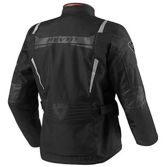Motorcycle Jacket Rev'it Fabric Nautilus Black