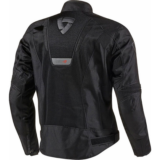 Motorcycle Jacket Rev'it Summer Fabric Air GT-R Black