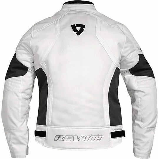 Motorcycle Jacket Rev'it Summer Lady Airwave White / Anthracite