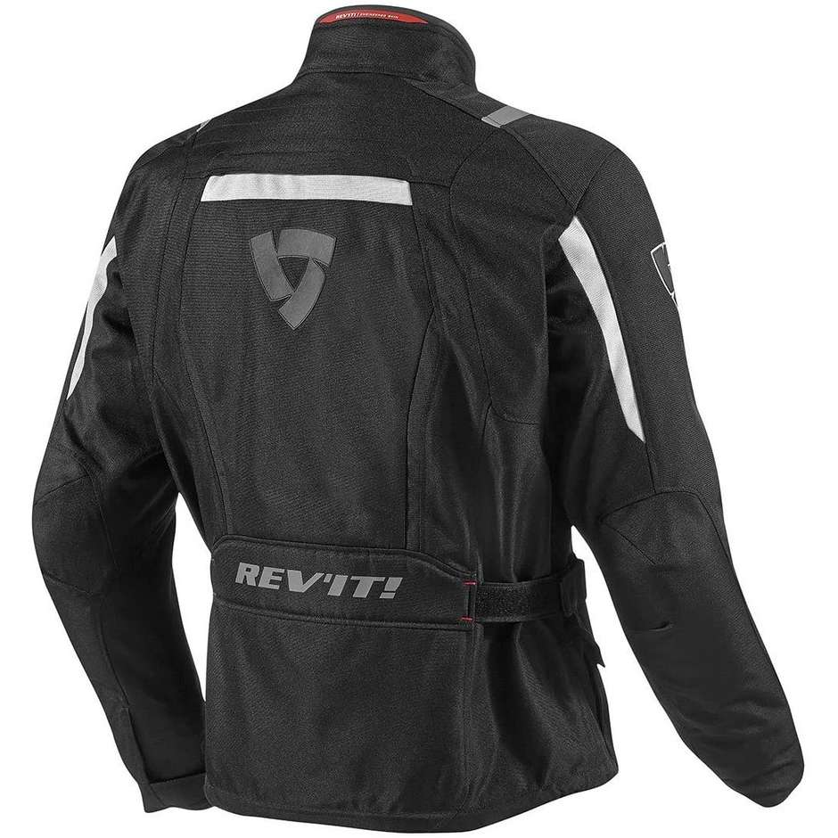 Motorcycle Jacket Rev'it Tissue Model Voltiac Black / Silver