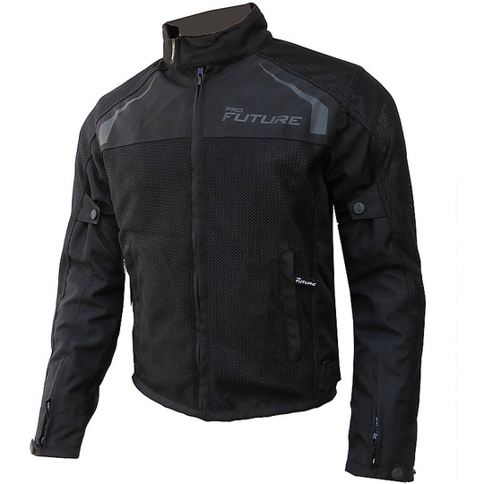Motorcycle Jacket Summer Traforata ProFuture Active Air Black