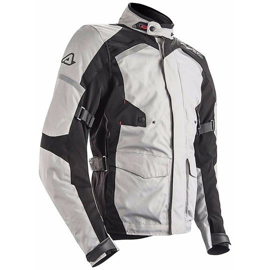 Motorcycle Jacket Technology Tissue Acerbis 4 Seasons Glen Grey Black