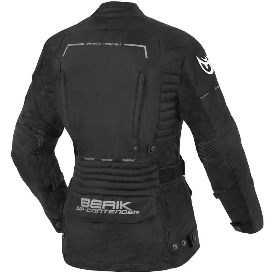 Motorcycle Jacket Woman Fabric Berik 2.0 Touring Nj 173321 Lady CE Black