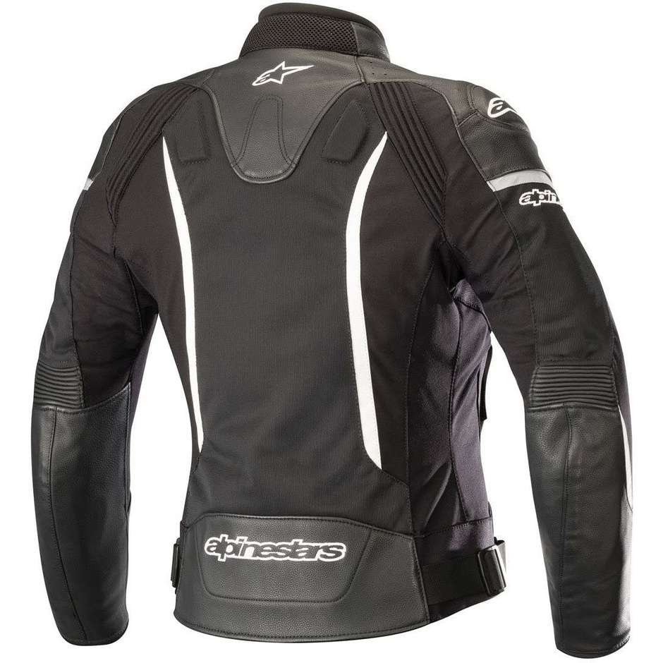 Motorcycle Jacket Woman Leather Alpinestars Stella SP X Air Black Perforated