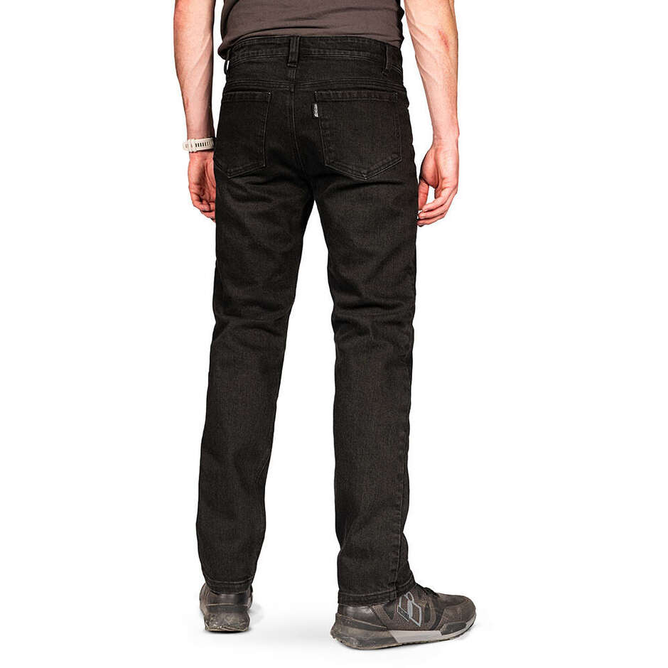Motorcycle Jeans Icon UPARMOR Black