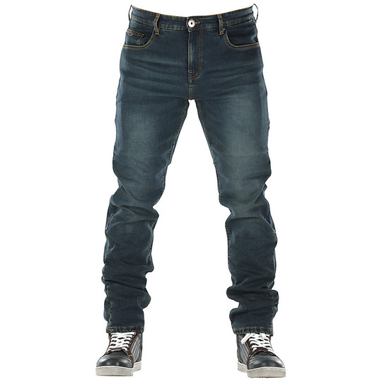 Motorcycle Jeans Pants CE Overlap MONZA Dirt