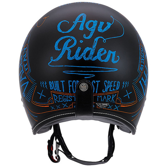Motorcycle Jet helmet AGV RP60 Multi Fiber B4 Blackboard Black