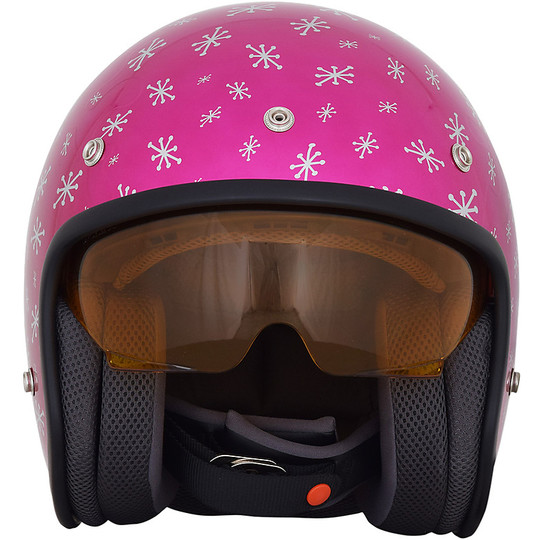 Motorcycle Jet Helmet Child With Retractable Visor AFX Fx-142Y Rocket Girl