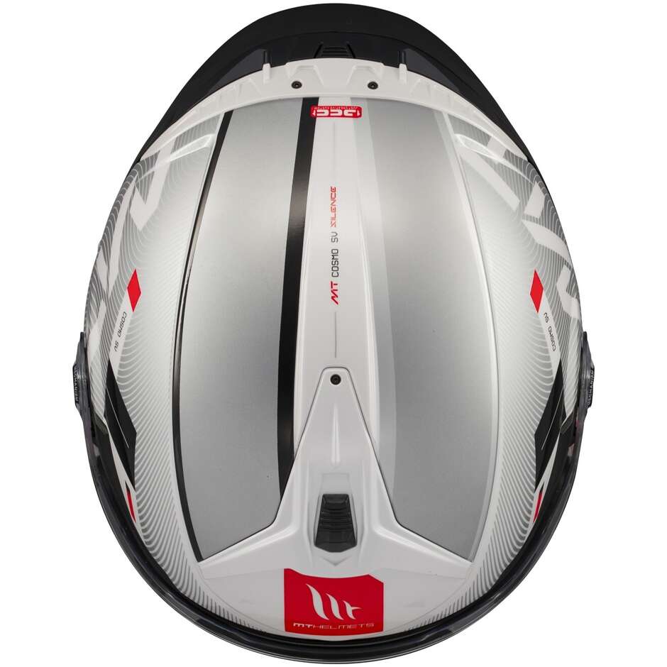 Motorcycle Jet Helmet MT Helmetss COSMO SV SILENCE A2 Polished