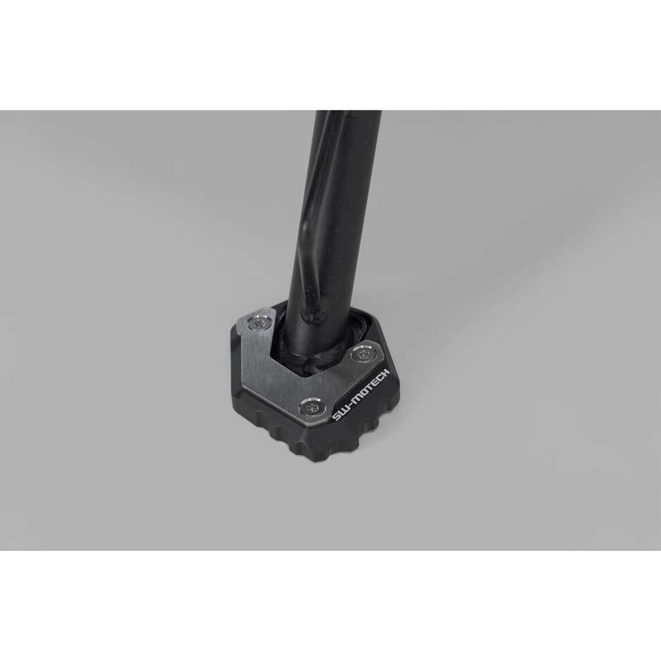 Motorcycle Kickstand Base Black / Silver Sw-Motech STS.10.032.10000 For CFMoto 800MT / 800MT-X