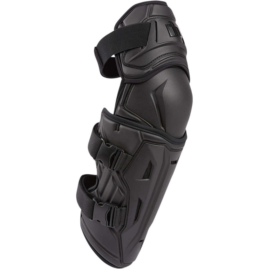 Motorcycle Knee Pads A Icon FIELD ARMOR 2 Knee Black