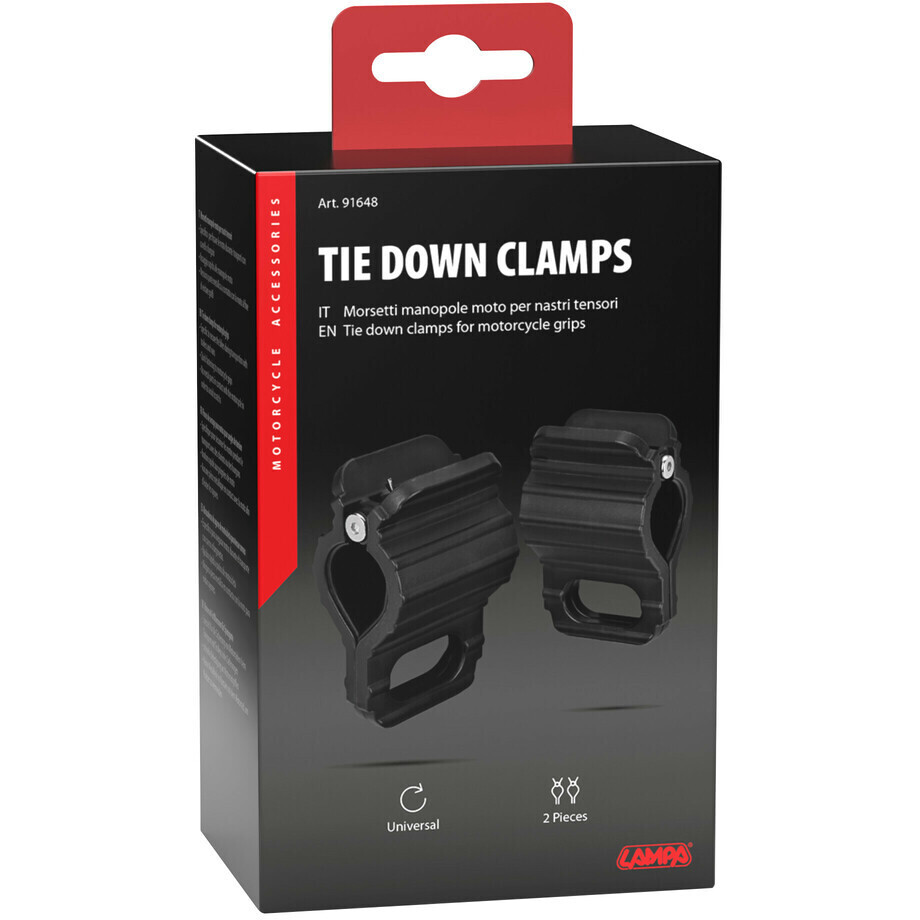 Motorcycle Lampa Anchor Clamps 2 pcs