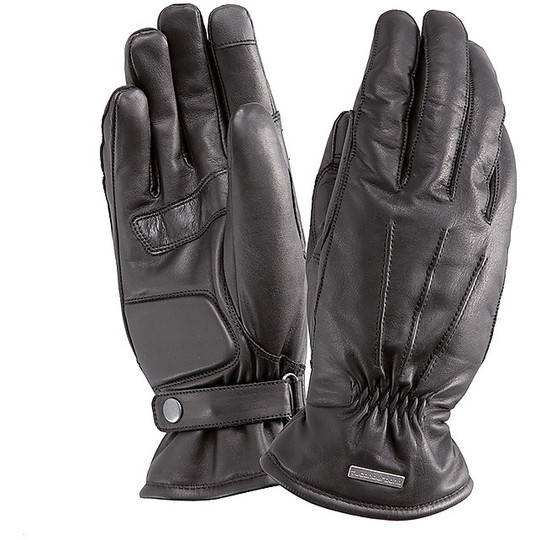 Motorcycle Leather Gloves CE Tucano Urbano 9972HM VINCENT Black