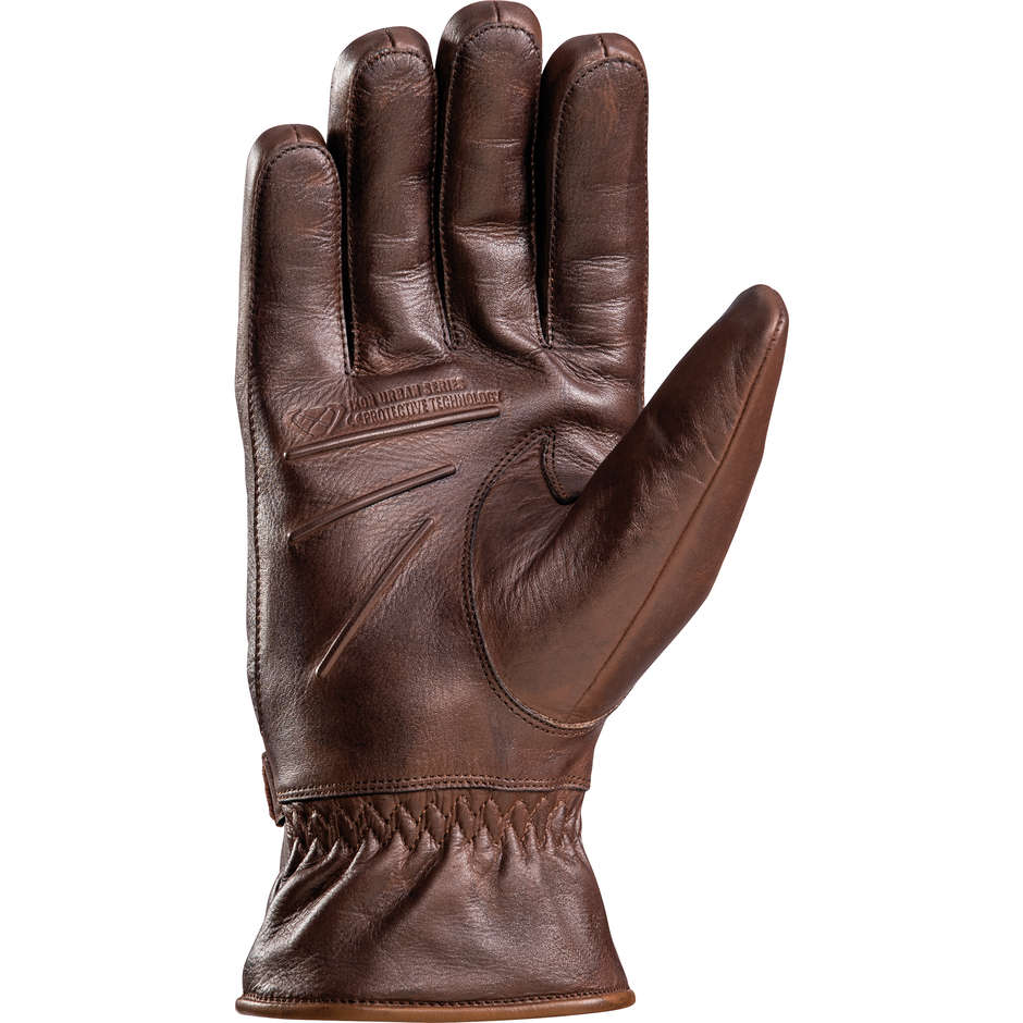 Motorcycle Leather Gloves Custom Ixon PRO NODD Brown