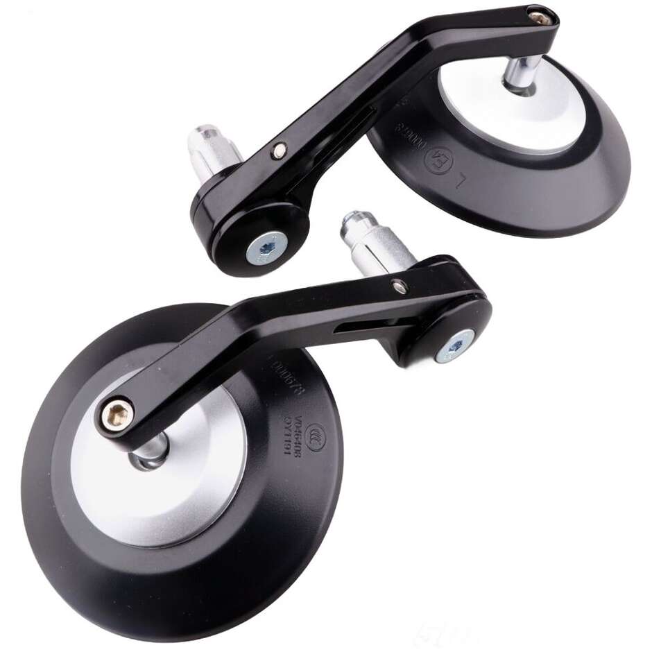 Motorcycle Mirrors Bar End Approved Chaft JIM