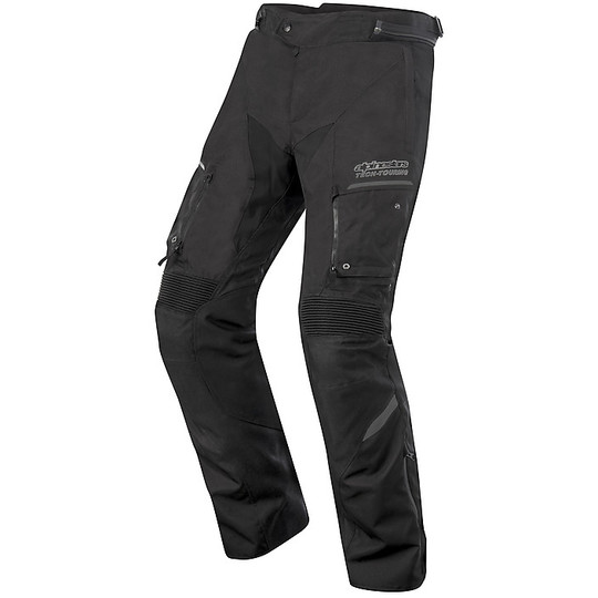 Motorcycle Pants Alpinestars Technical Valparaiso 2 Drystar Pants Black Grey