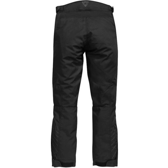 Motorcycle Pants Fabric Rev'it Factor 2 Lady Black Stretched