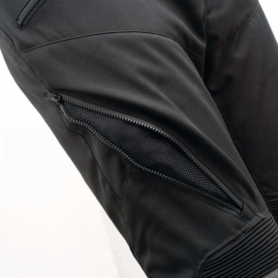 Motorcycle Pants Fabric T-ur NIAGARA Black