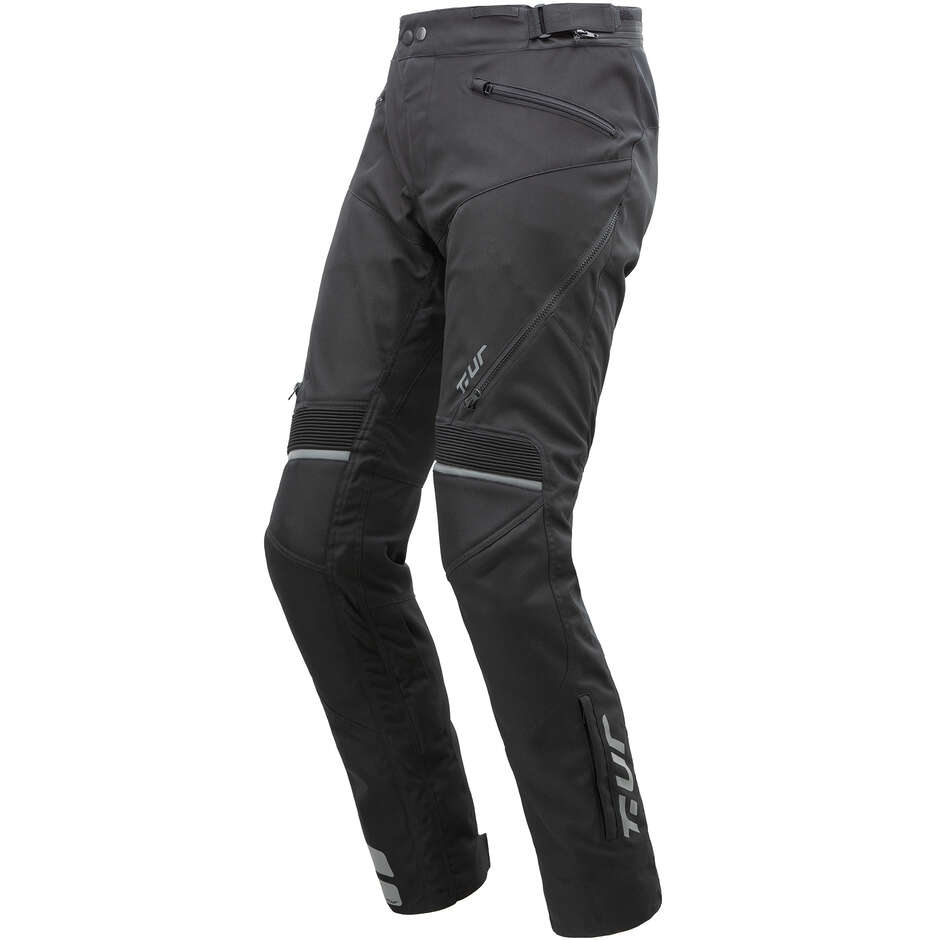 Motorcycle Pants Fabric T-ur NIAGARA Black