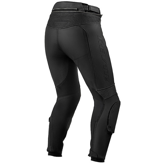 Motorcycle Pants for Women Sport Rev'it XENA LADIES 3 Black Shortened