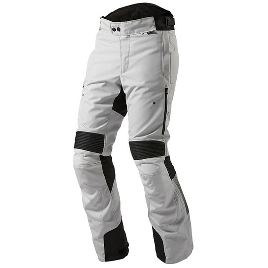 Motorcycle Pants GORE-TEX Rev'it Neptune GTX Silver Stretched