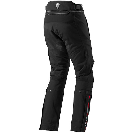 Motorcycle Pants GORE-TEX Rev'it Poseidon GTX Black Shortened