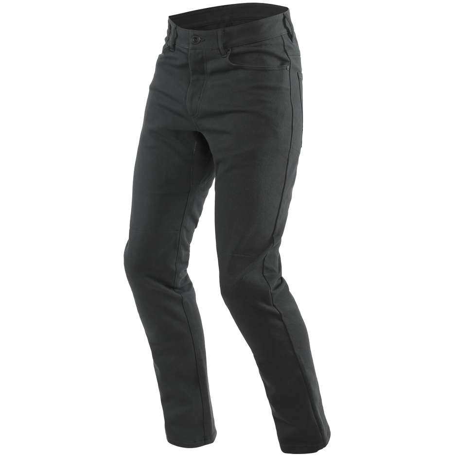 Motorcycle Pants in Dainese CLASSIC SLIM Black Fabric